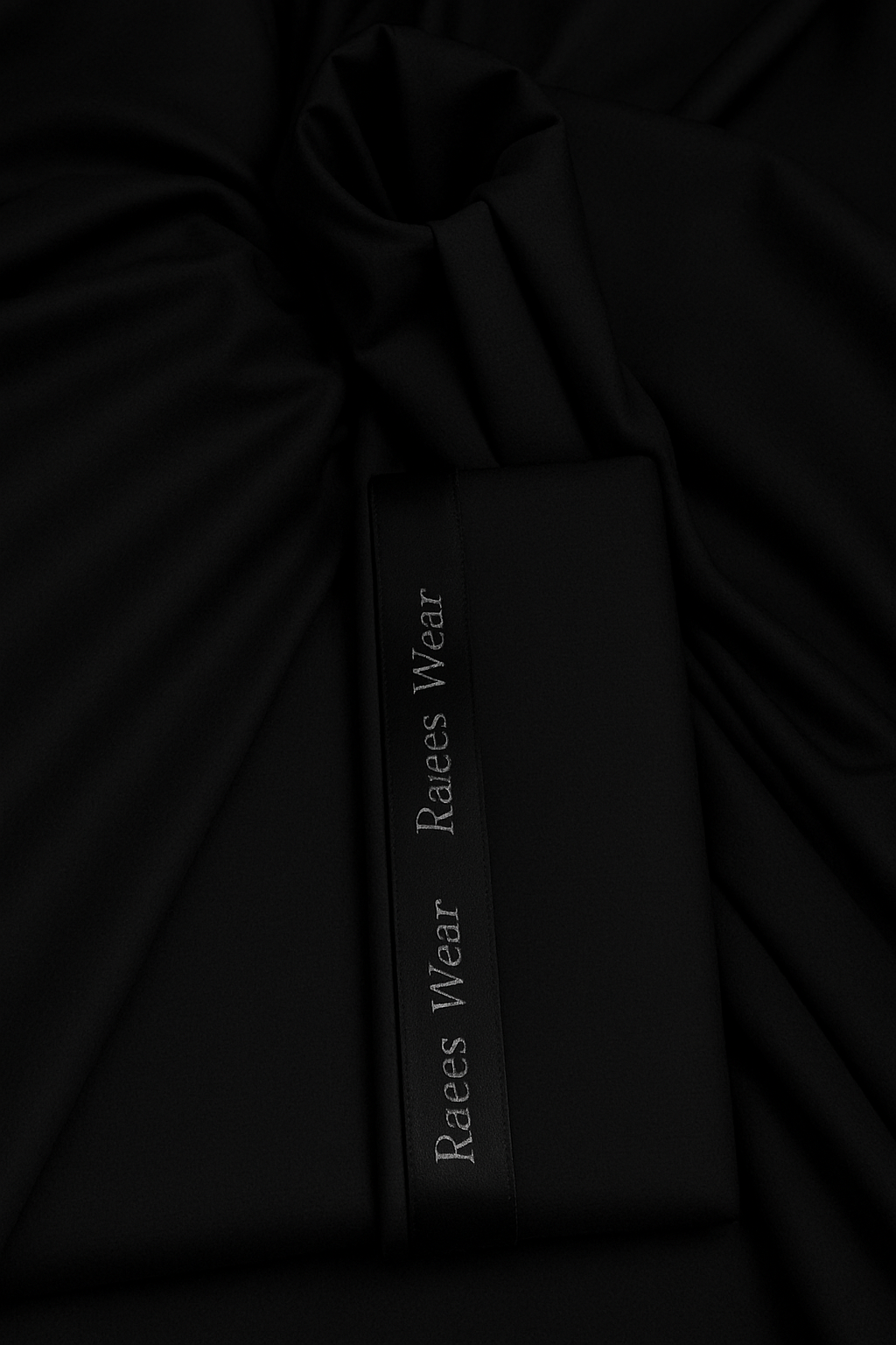 Raees Wear – Premium Unstitched Wash & Wear Black color for Men