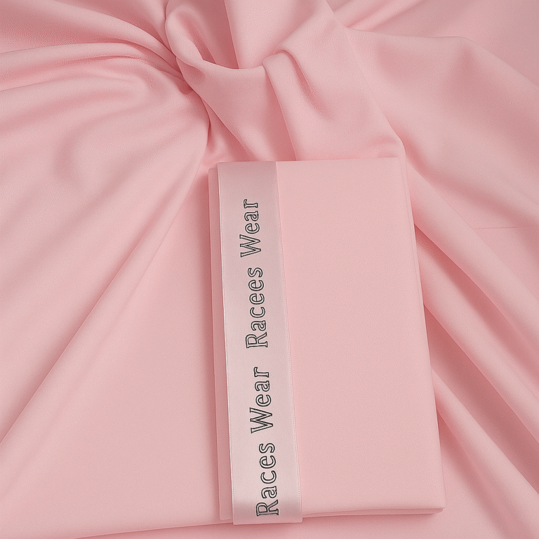 Raees Wear – Premium Unstitched Wash & Wear light pink for Men