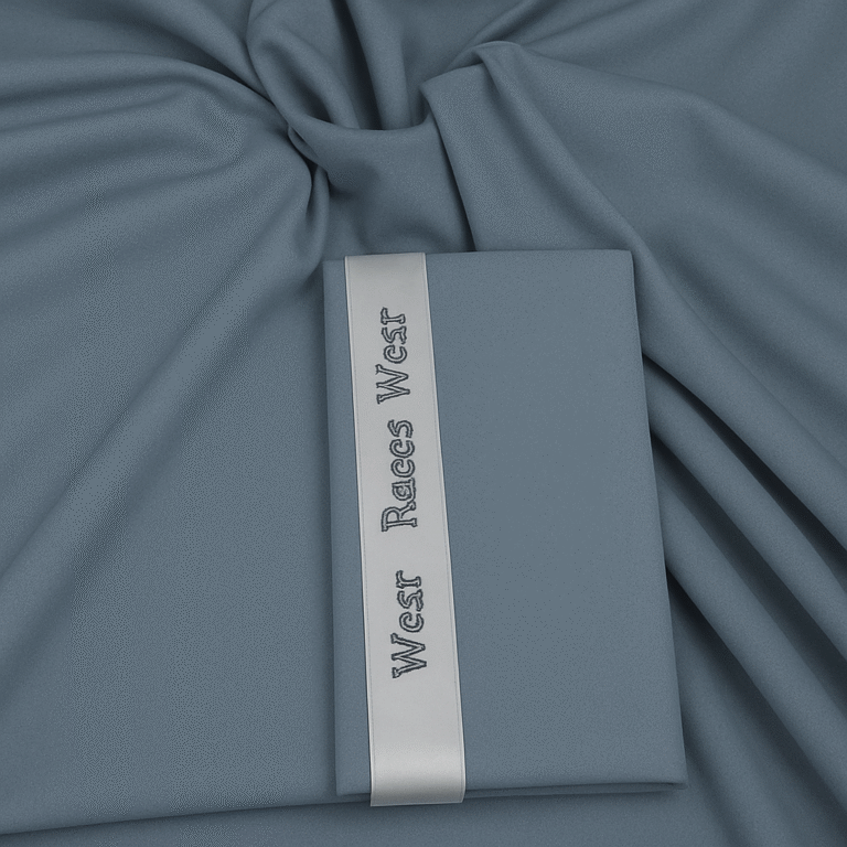 Raees Wear – Premium Unstitched Wash & Wear Dark blue Gray color for Men